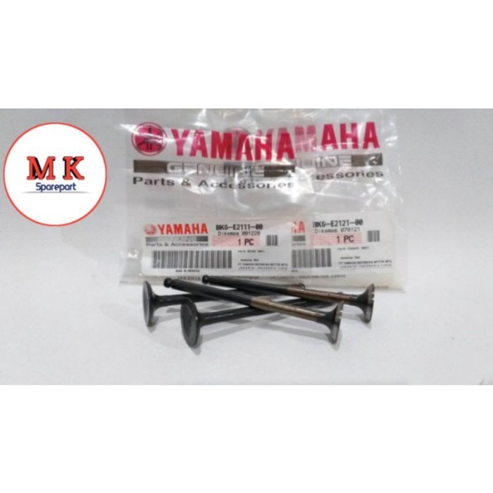 Klep R15 V3 VVA, MT 15, Vixion set (4 pcs) R BK6-E2111-00