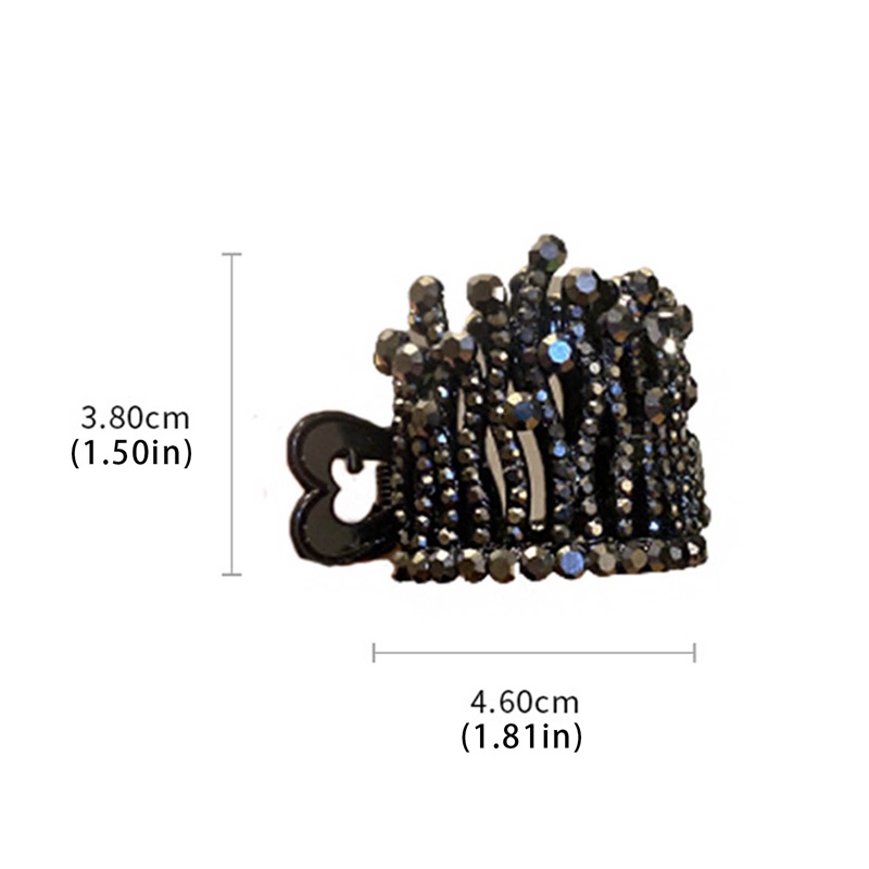 Ponytail Tinggi Ambil Klip Anti-Kendur Tetap Artefak Ponytail Gesper Jepit Rambut Perempuan Hiu Jepit Rambut Bersih Klip Merah