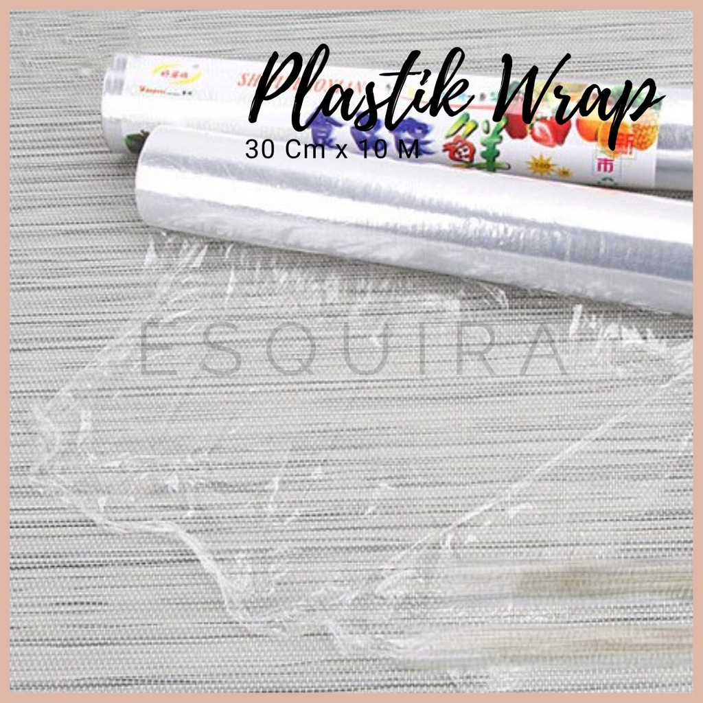 Plastic Wrap Ukuran 30 Cm x 10 M / Plastik Wrapping / TTK11