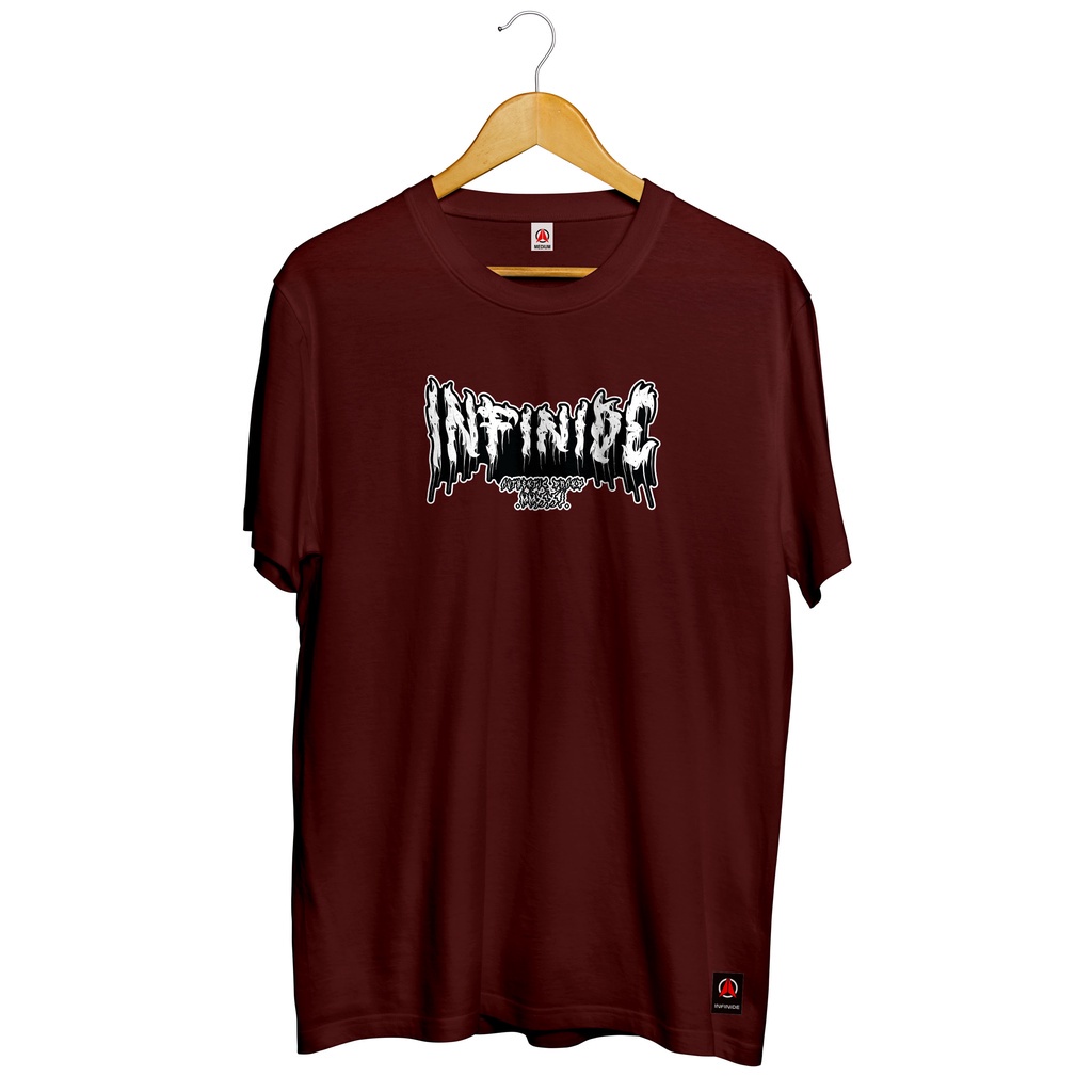 Infinide T-Shirt Original AUTHENTIC 1.2 Kaos Distro Limited Edition Cotton Combed 24s Premium