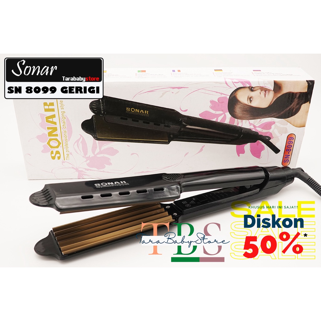 SONAR SN 8099 GERIGI B Alat CATOK RAMBUT / CATOKAN BABA GENTENG PLAT LEBAR