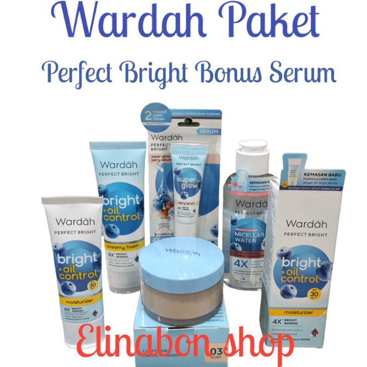 Wardah Perfect Bright Paket Bonus Serum