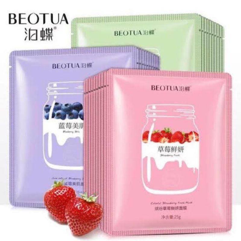 MASKER YOGURT BEOTUA / SHEET MASK BEOTUA