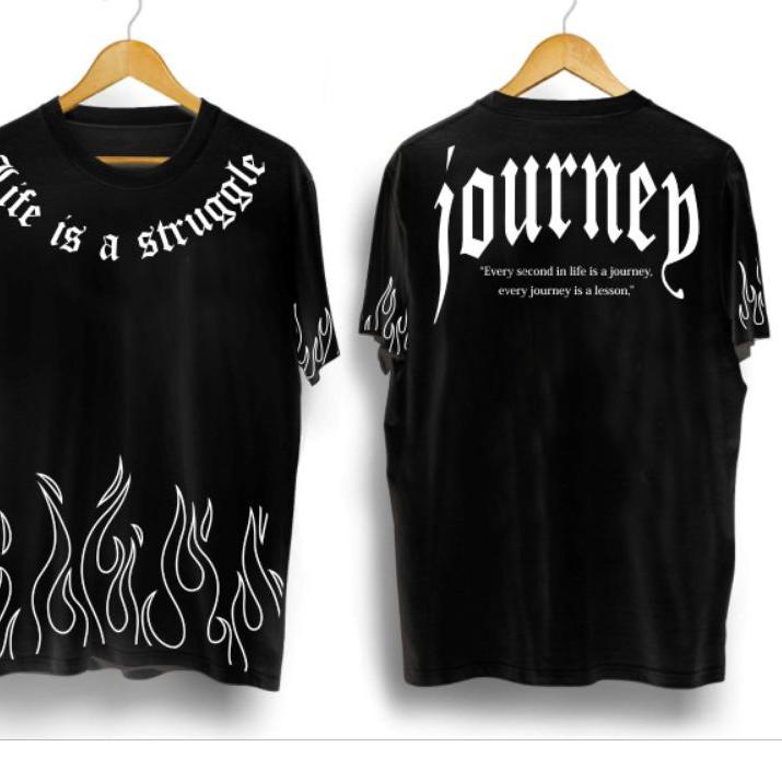 LIA196 kaos pria/JOURNEY/kaos distro ||