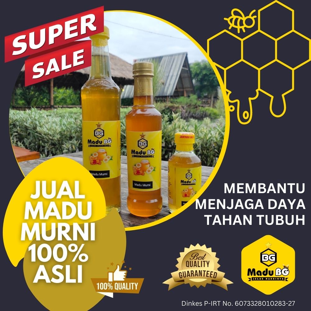 

Madu Murni Asli 100% Madu Berkah Gemilang