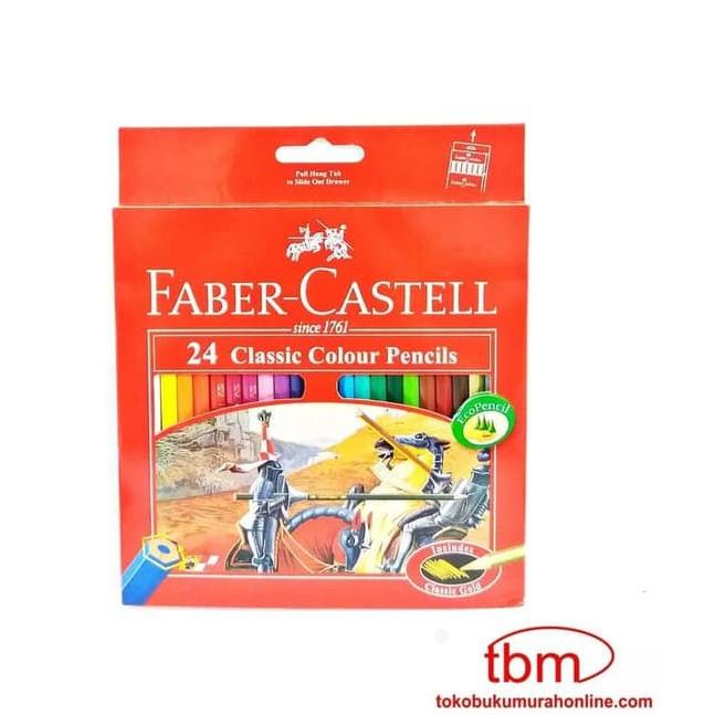 

Terjangkau PENSIL WARNA 24 CLASSIC HT COLOUR PENCILS FABER-CASTLE 6