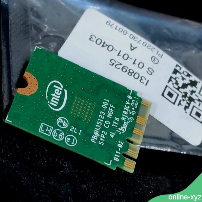 wireless wificard wifi card bluetooth Intel 3165NGW AC-3165 7265NGW