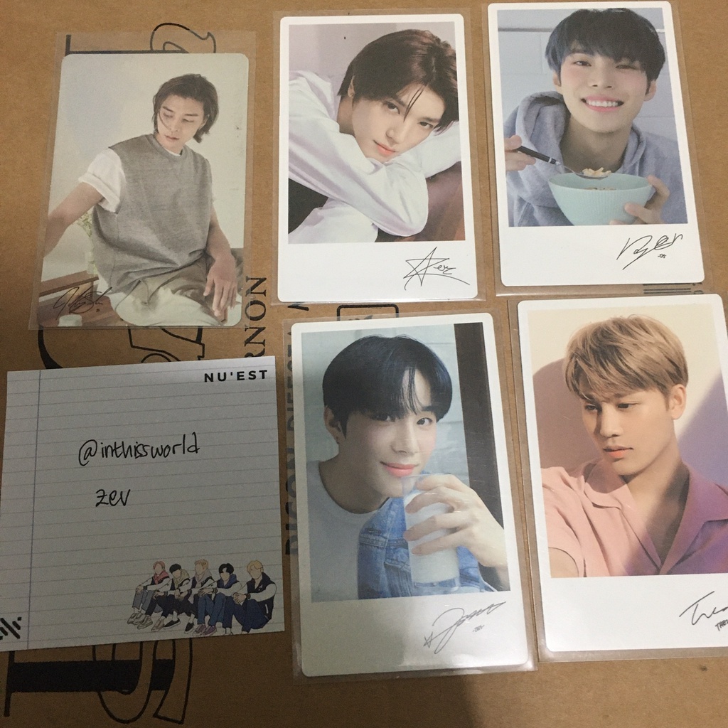 Photocard NCT127 Nature Republic