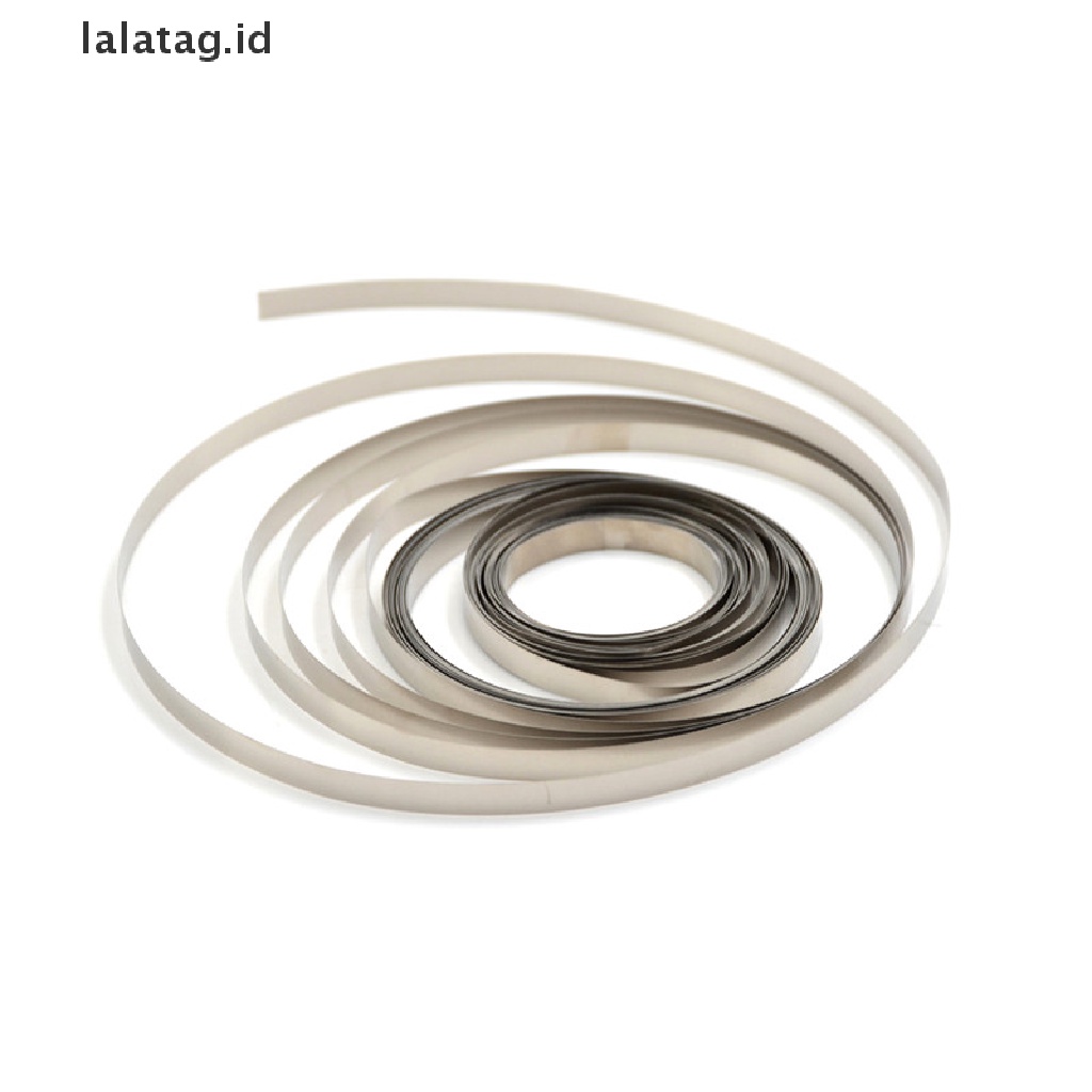 [lalatag] 10m 7x0.12MM Plat Ni Nikel Strip Tape Untuk Las Bintik Li 18650 [ID]