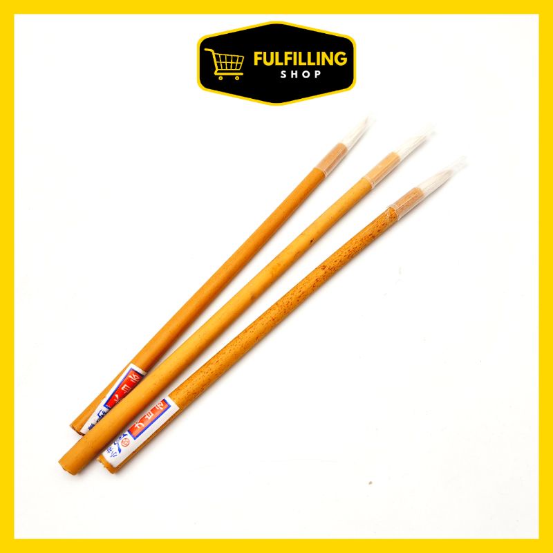 

Kuas Kaligrafi/ Kuas Lukis/ Kuas Lettering/ Kuas Menulis/ Kuas Mopit Bambu