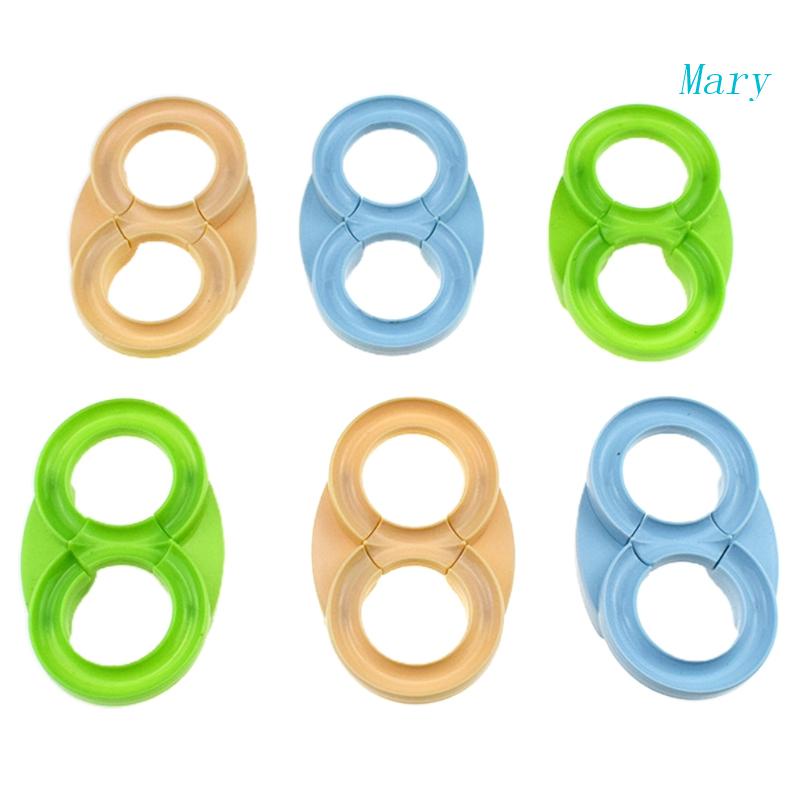 Mary 6pcs Untuk Anak-Anak Kreatif Untuk Palm Mini Track Mainan Lucu Tangan-Mata Tangan Koordinasi Otak Mainan Hadiah Untuk