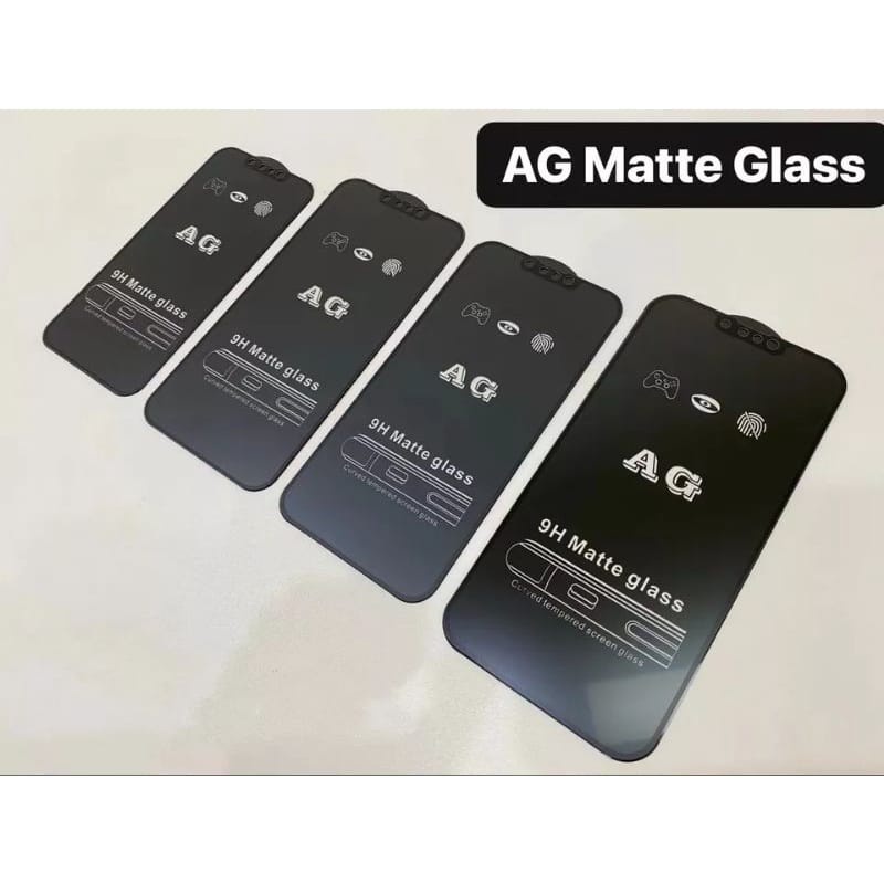 Matte Glass 9H Anti Sidik Jari Full Layar SAMSUNG A02 A02S A03 A03S A04 A04S A10 A10S A20 A20S A30 A30S A50 A50S