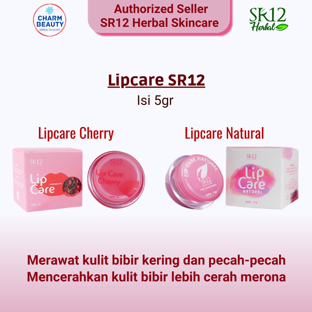 Lip Care SR12 - Lipcare SR12 Cherry - Isi 5 gram