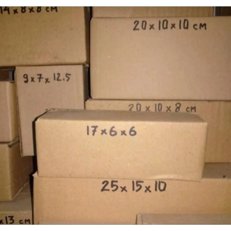 

kardus packing 17x6x6 cm
