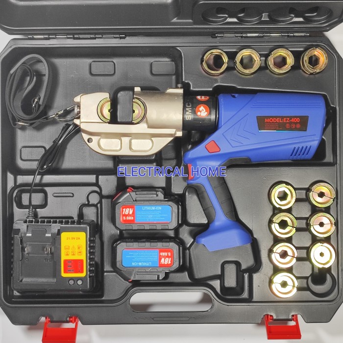 Battery Hydraulic Crimping Tool Tang Press Skun Baterai 400mm²