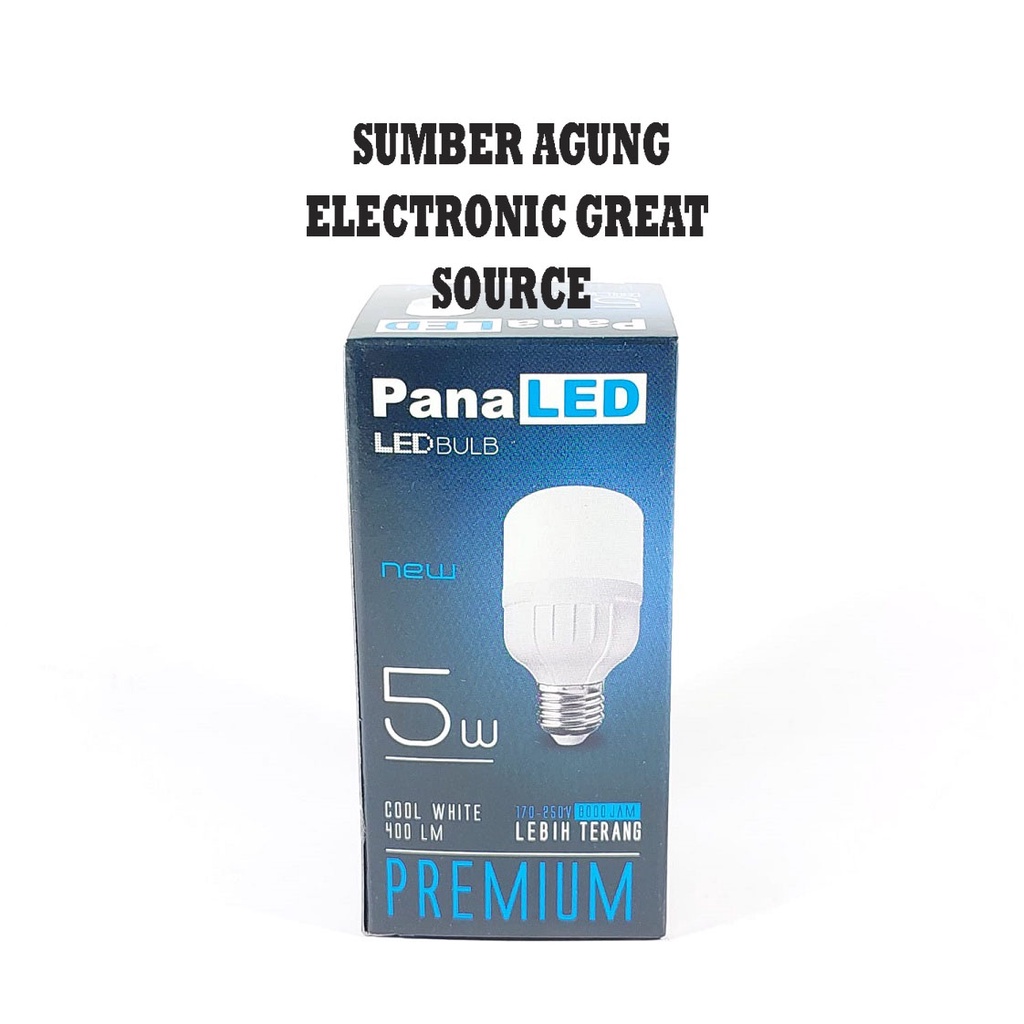 PanaLED Premium 5W Lampu LED Panaled Kapsul 5 watt 400LM Putih