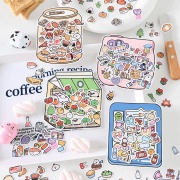 

Living Home Stuff Flake Stickers Set / Stiker unik / stiker Lucu