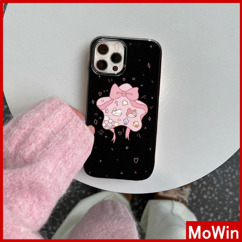 For iPhone 14 Pro max iPhone Case Black Soft Case TPU Candy Case Shockproof Big Hole Protection Camera Cute Cartoon Compatible For iPhone 13 Pro max 12 Pro Max 11 xr xs 7Plus 7 8