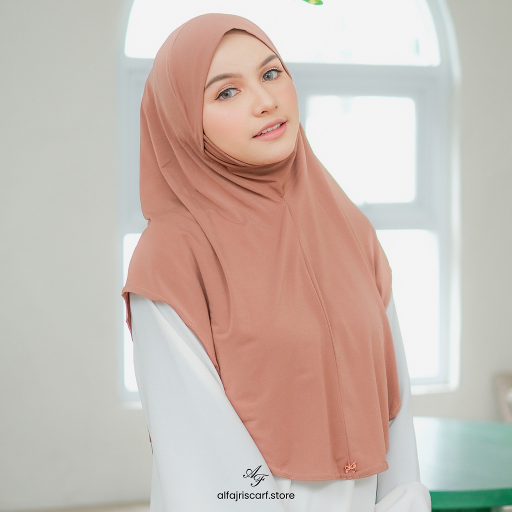 Al Fajri Scarf - Bergo Hijab Khimar Haya