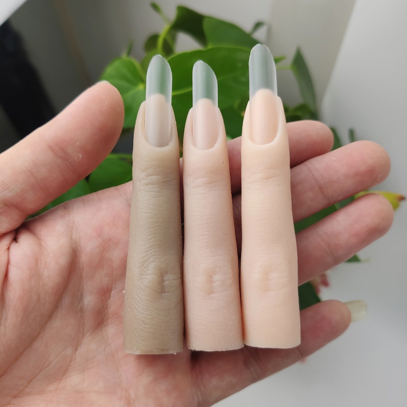 ARTIFICIAL FINGER FAKE FINGER / JARI PALSU LATIHAN NAILART SILIKON JARI