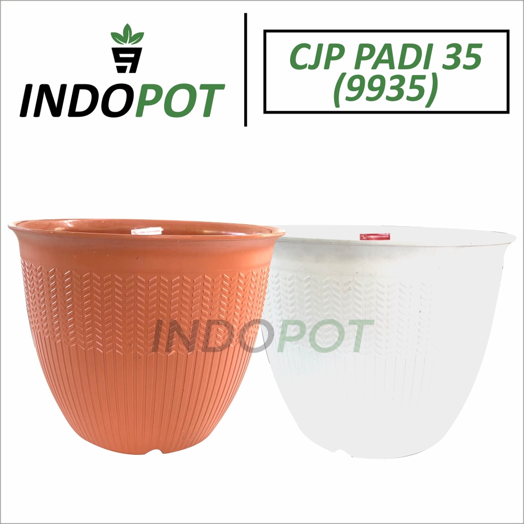 Pot Bunga Besar Padi 35 Citra Jaya Plastik Pot Tanaman Bunga Hias Pot Plastik