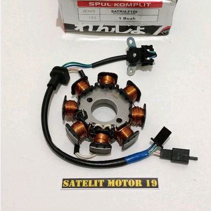 Spool spul spull stator assy SATRIA F 150 FU 150 OLD NEW BARONG FACELIFT ( 32101-25G00-000 ) MERK CH