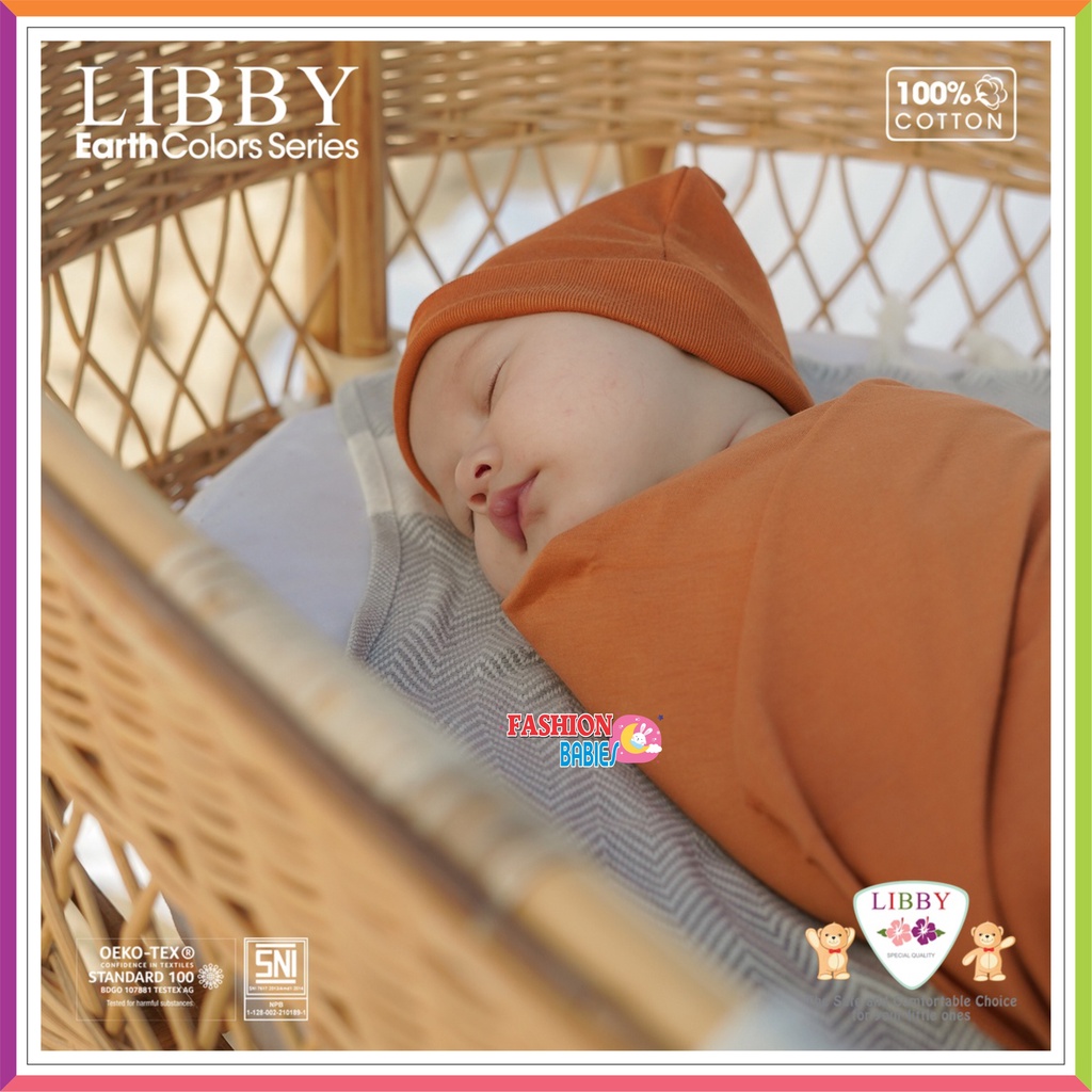 ❤ Fashionbabies ❤ LIBBY TOPI BUNDAR COMFY SET EARTH COLOUR