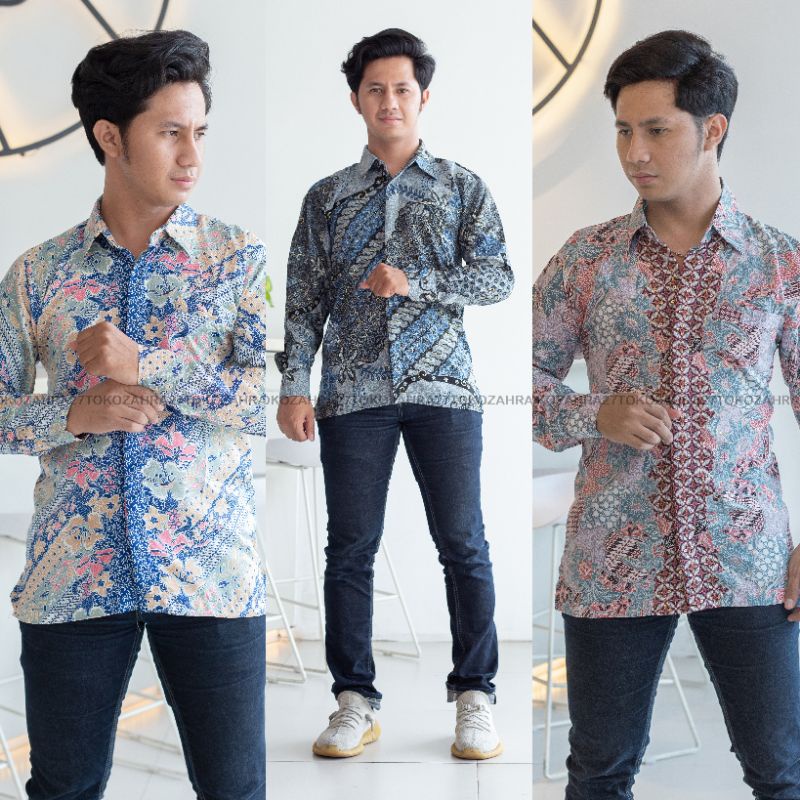 Kemeja Lengan Panjang VOL 1 Batik Kondangan  by tokozahra27