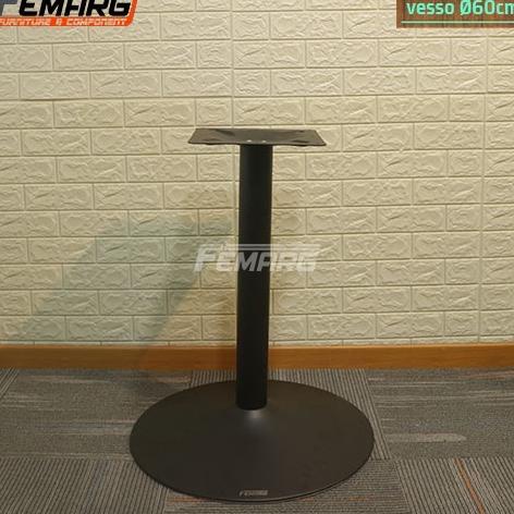 Kaki Meja Femarg Vesso 60Cm Hitam|Cafe Restoran Foodcourt Besi Unik Storqaila