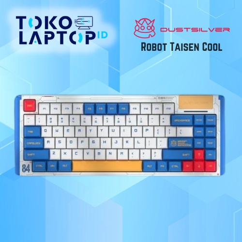 DUSTSILVER Robot Taisen Cool Hotswap RGB Wireless Mechanical Keyboard