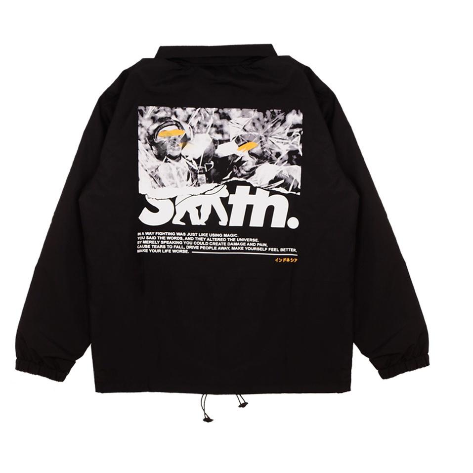 Jaket Smith - House of Smith Coach Jacket - Co Nf Black - Jaket Smith - jaket Smith pria [SYP.14Ja23