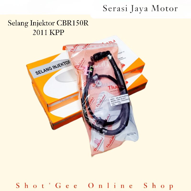 THALLAND SELANG INJEKTOR CBR 150R (KPP) SELANG INJECTOR CBR150 2011 (KPP)