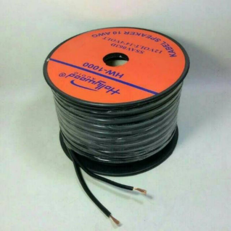 Kabel Speaker 2x1000 AWG 10 Hollywood HW 1000