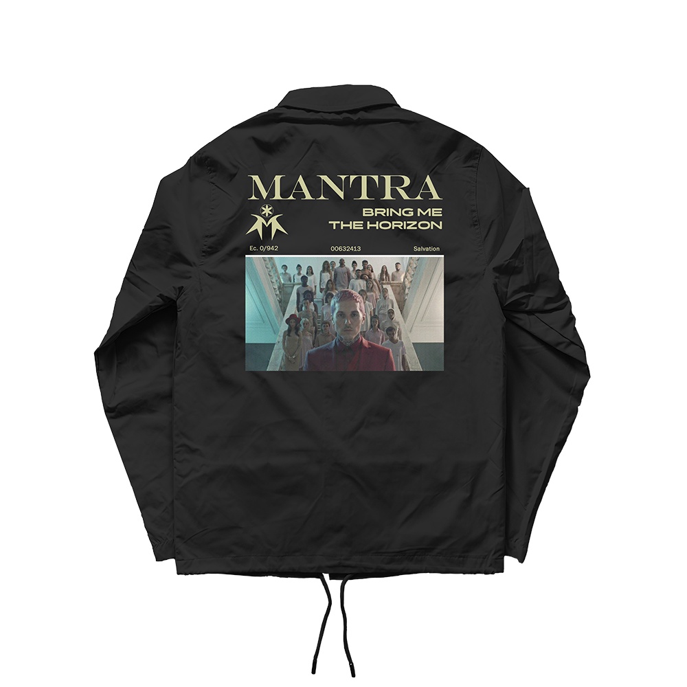 COACH JACKET BAND BRING ME THE HORIZON JAKET PRIA WANITA BMTH PARASUT ANTI AIR