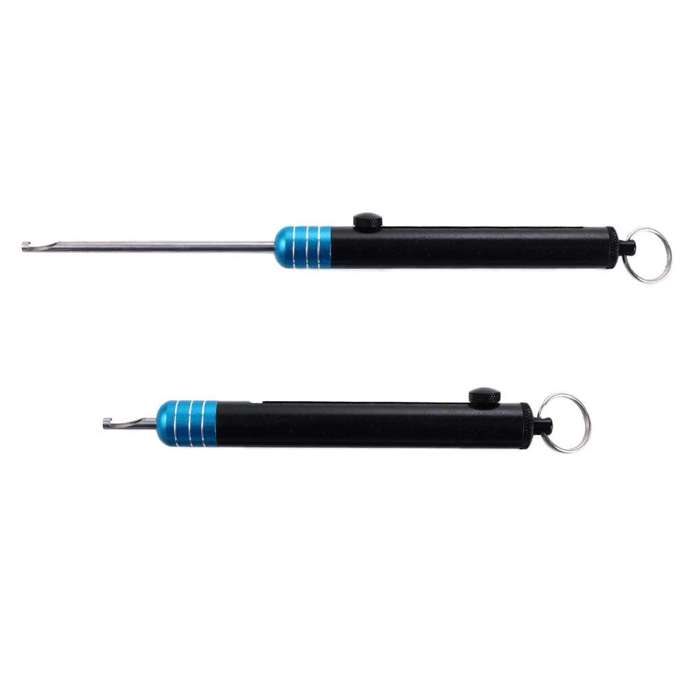 Lanfy Fishing Hook Remover Fishing Tackle Detacher Alat Pancing Stainless Steel Disgorger Knot Picker Tier Nonslip Unhook Extractor
