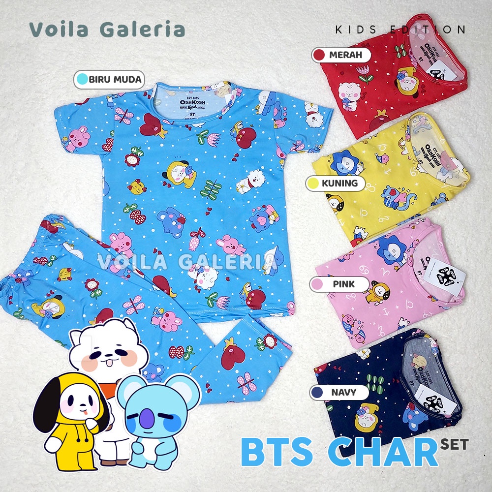 Baju Anak Premium Kids V4 - Setelan Bayi Laki laki Perempuan celana panjang