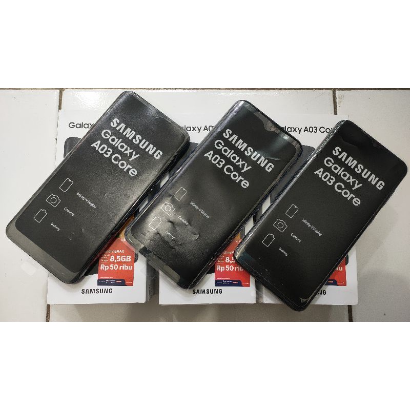 SAMSUNG A03 CORE RAM 2/32GB SECOND MURAH