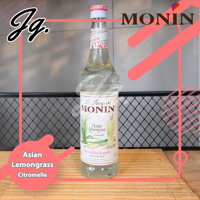 

SYRUP MONIN ASIAN LEMONGRASS 700 ML SIRUP ASIAN LEMON GRASS