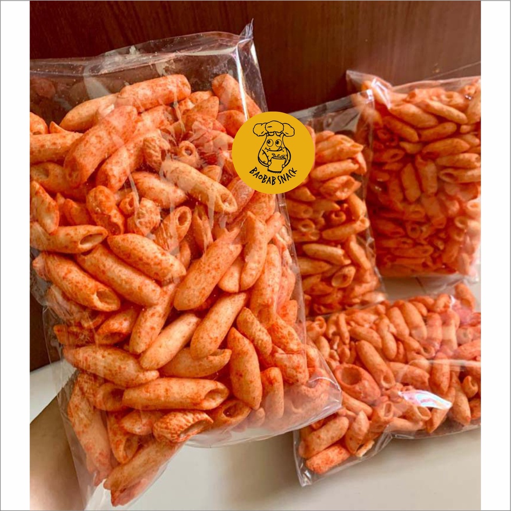 Potato Mini Balado 200gr - BAOBAB SNACK - Kentang Stik Pedas Manis Crispy Oleh Oleh Enak Murah Renya