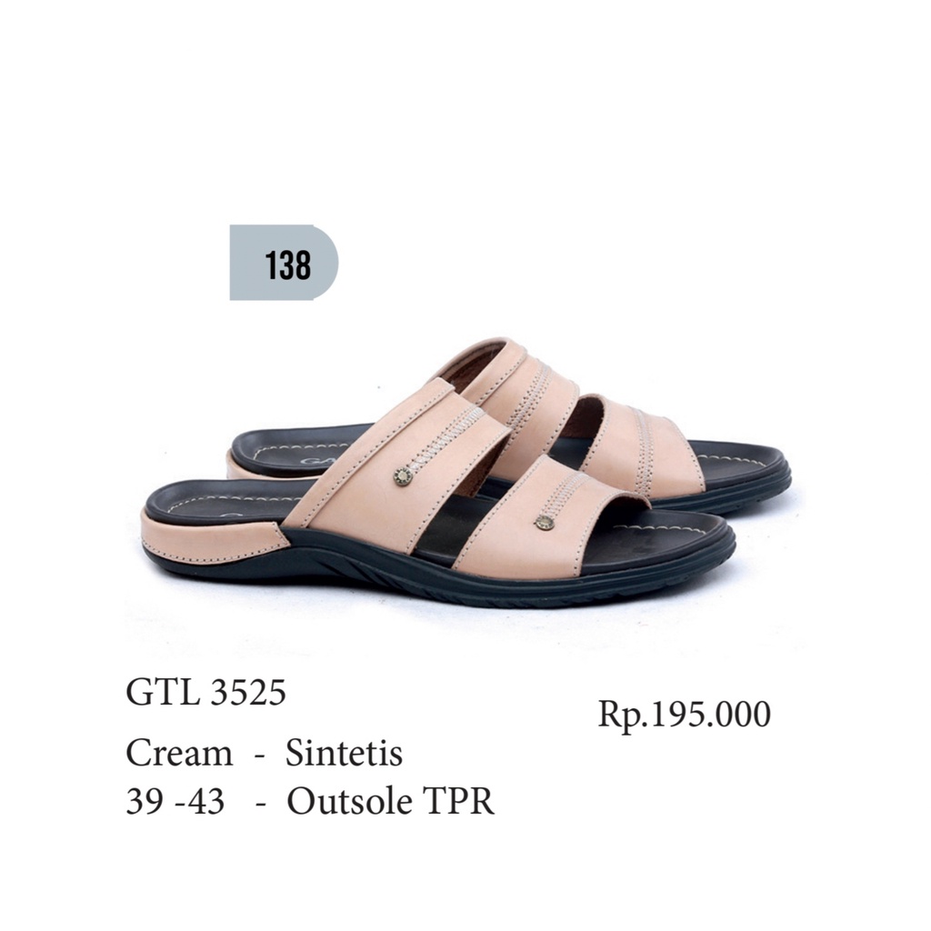 promo sandal casual pra,sandal cowok,sandal distro GTL3525