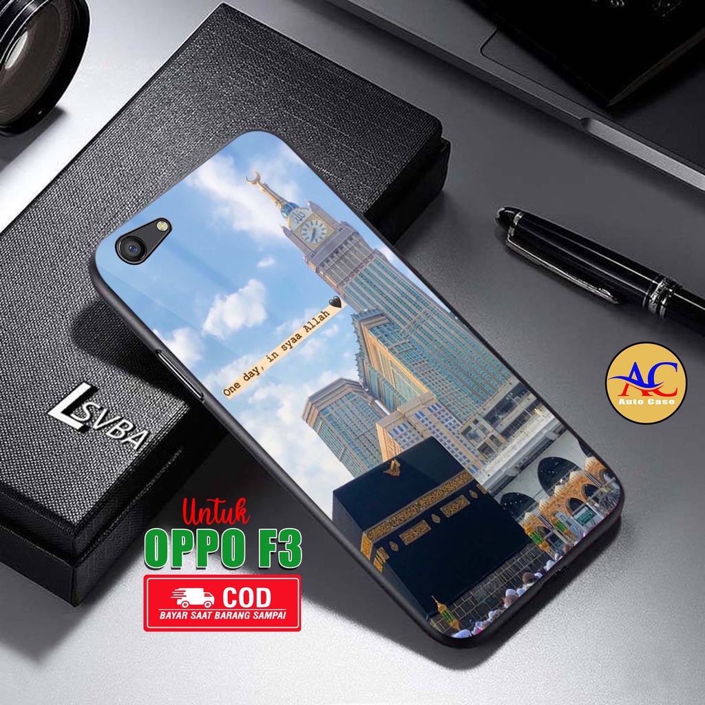 Case Hp Softcase Glossy Oppo F3 ISLMC Casing Silikon Handphone Pelindung Kamera