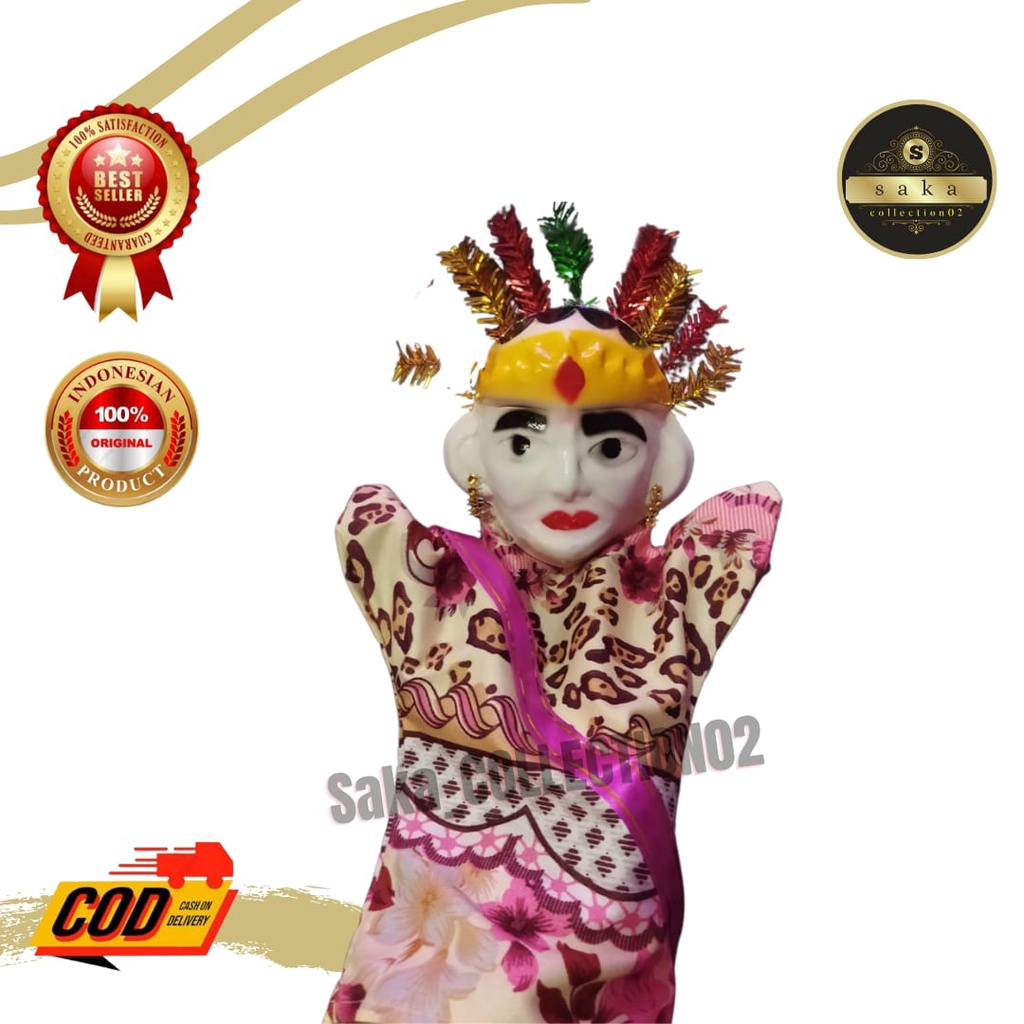 BONEKA TANGAN ONDEL ONDEL TERBARU / MAINAN ANAK