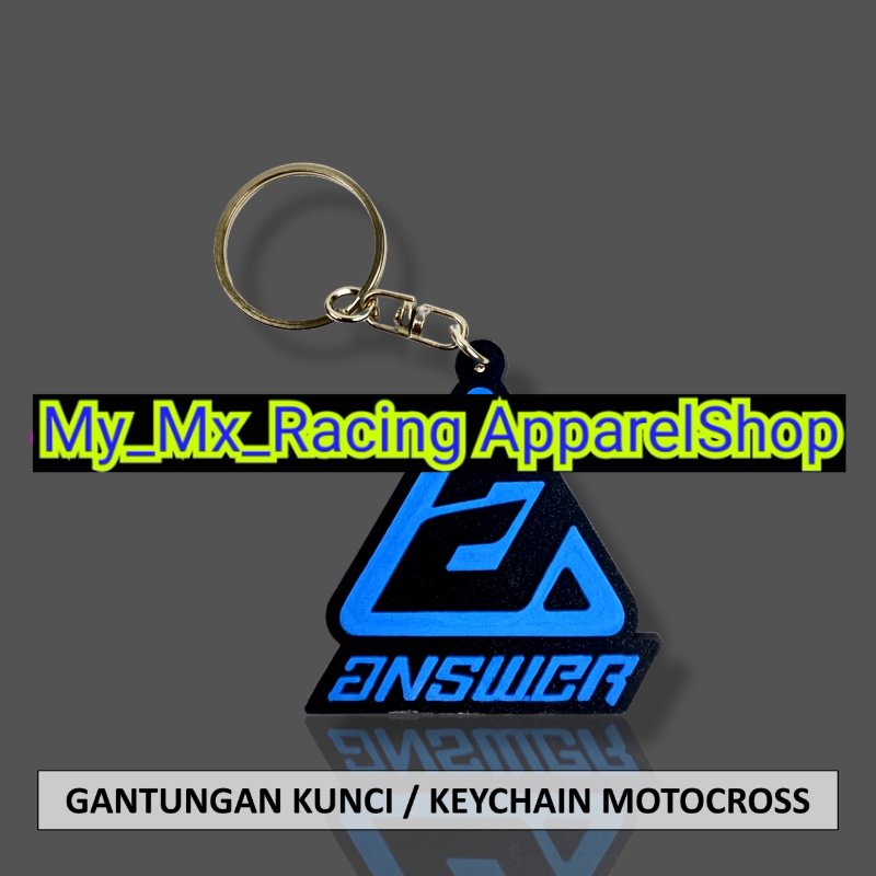 Gantungan Kunci Motocross - Keychain Trail MX - Gantungan Kunci Trabas - Keychain Enduro - Souvenir Trail - Keychain Souvenir - AN006 kualitas premium