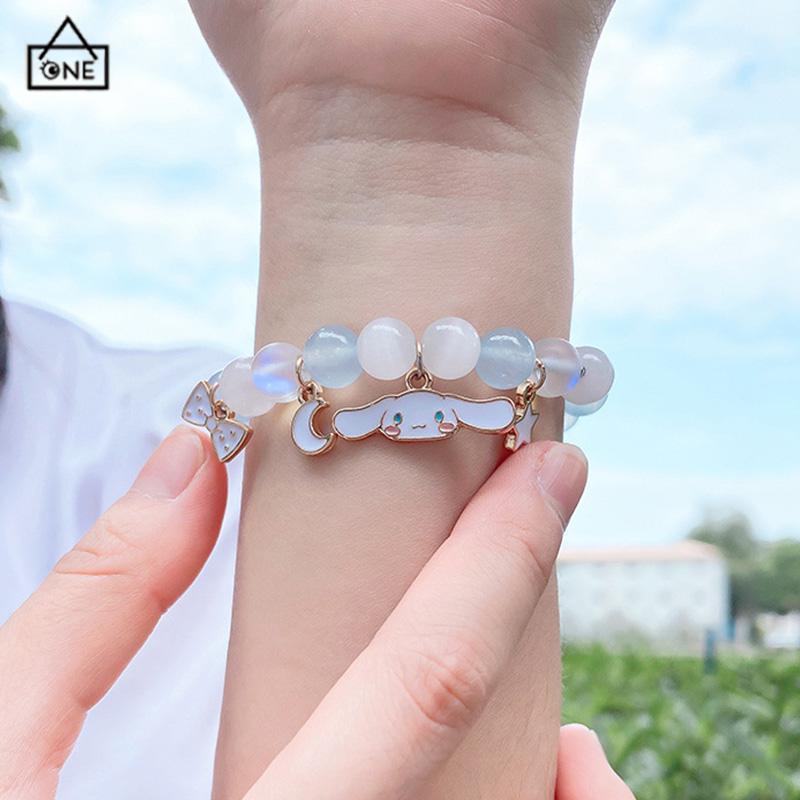 COD❤️Gelang Cinnamon Manik-manik Kartun Lucu Korea Gaya Akseoris Fashion-A.one