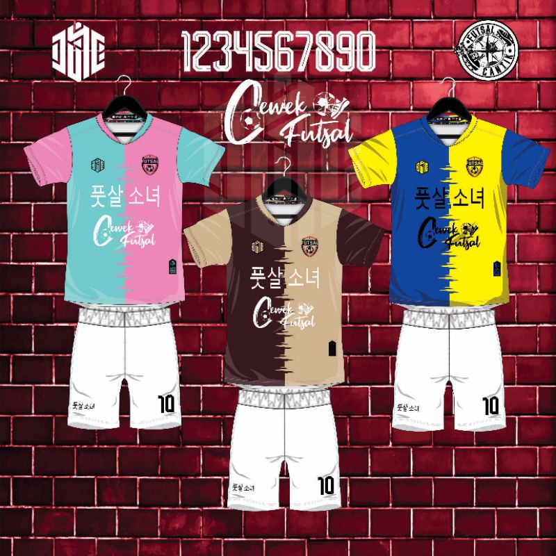Jersey Satuan Custom Printing | Jersey Futsal | Cewek Futsal | Futsal Cantik | Fun Futsal | Fun Game