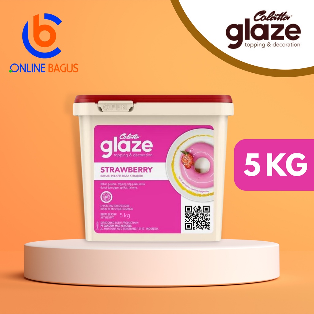 

Colatta Glaze Strawberry 5kg