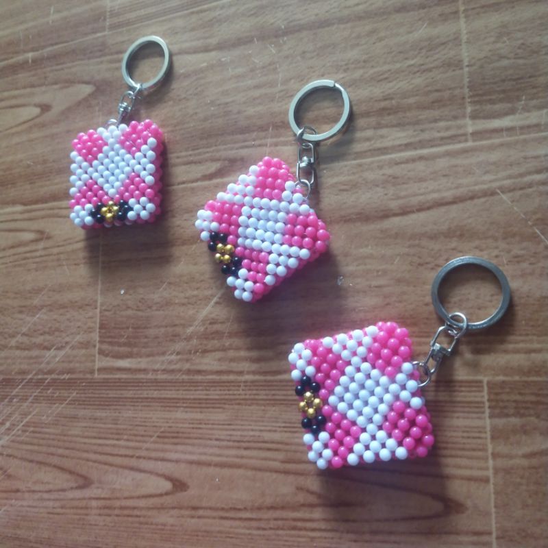 keychain pink ptera power ranger