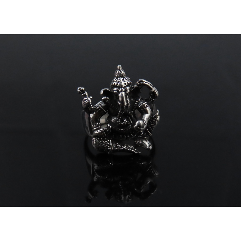 Cincin Unisex Perak 925 Bali Ganesha
