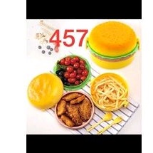 TEMPAT BEKAL / LUNCH BOX HAMBURGER UNIK