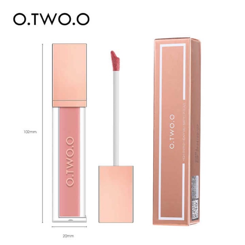 O TWO O High Energy Heavy Mist Lip Glaze - otwoo lip stick cream tint lipglaze lipstick lipcream liptint original pewarna bibir new